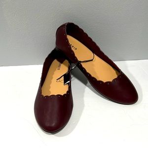 NWT Torrid Wide Scalloped Studded Flats size 11.5 Wide